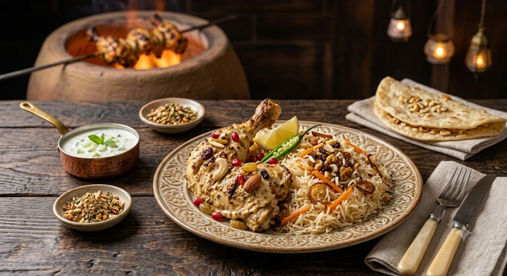Chicken Tandoori Afghani Biryani